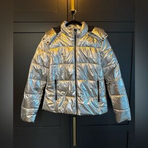 New Silver winter coat